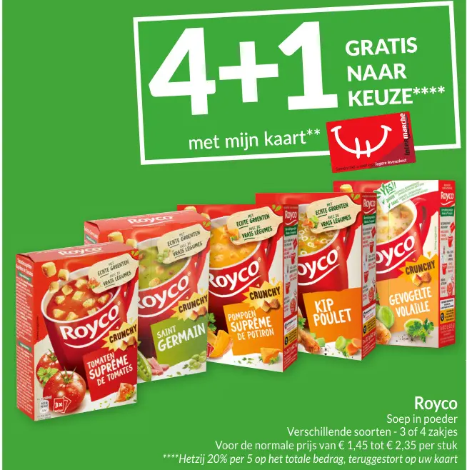 Promotie: Soep in poeder