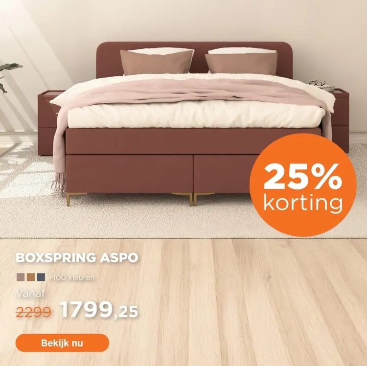 Aanbieding: Bed