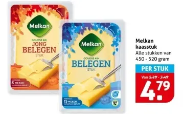 Aanbieding: Melkan kaasstuk