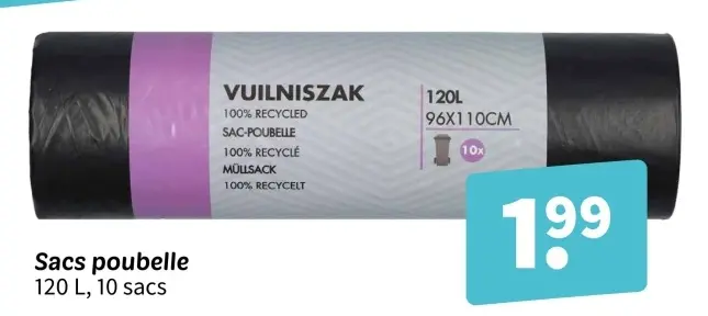 Offre: Sacs poubelle