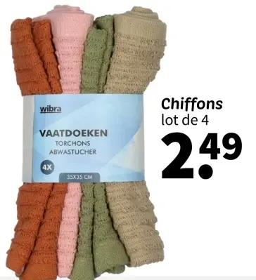 Offre: Chiffons