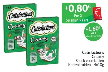 Promotie: Catisfactions Creamy