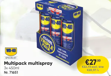 Aanbieding: Multipack multispray