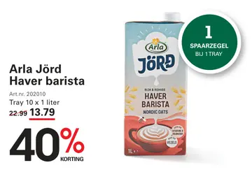 Aanbieding: Arla Jörd Haver barista