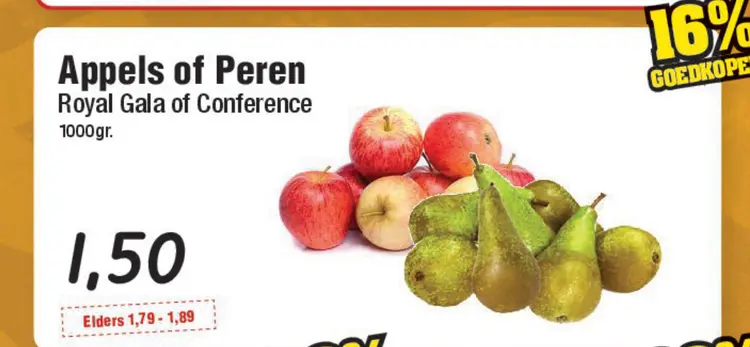 Aanbieding: Appels of Peren