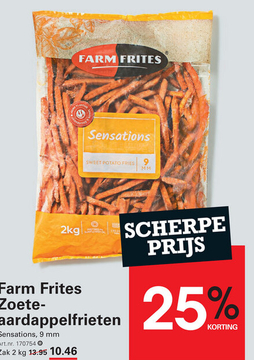 Aanbieding: Farm Frites Zoete-aardappelfrieten