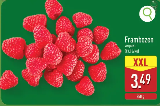 Promotie: Frambozen