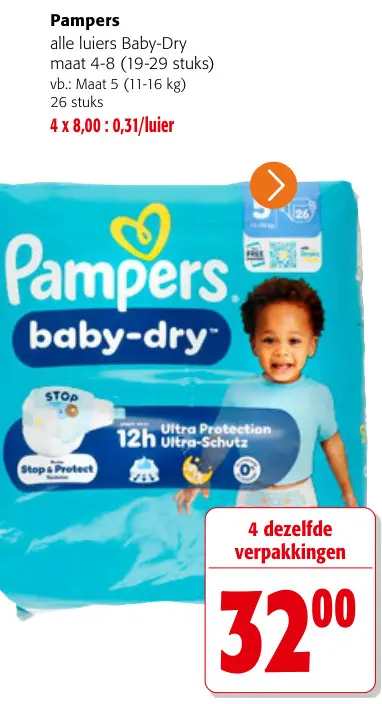 Promotie: Luiers Baby-Dry