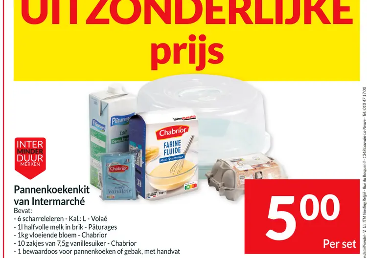 Promotie: Pannenkoekenkit van Intermarché
