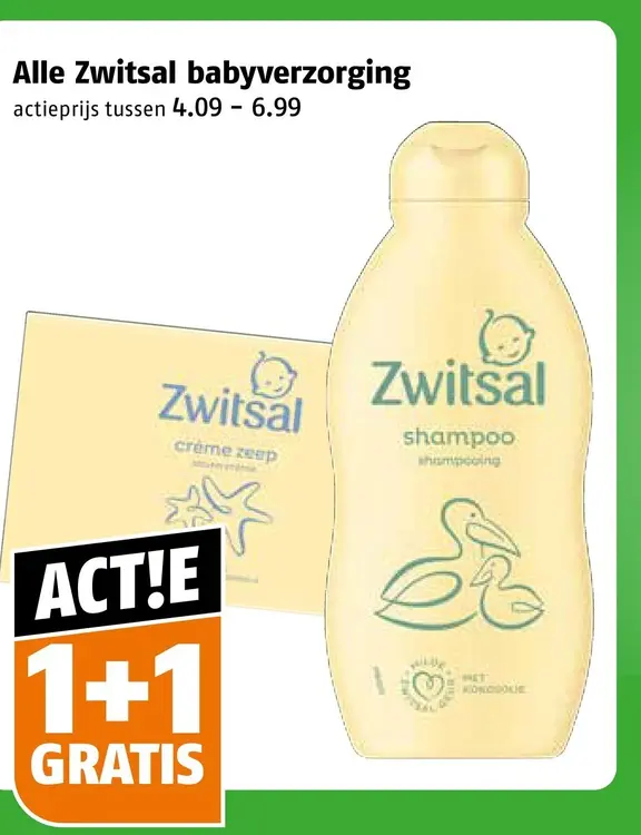Aanbieding: Zwitsal babyverzorging