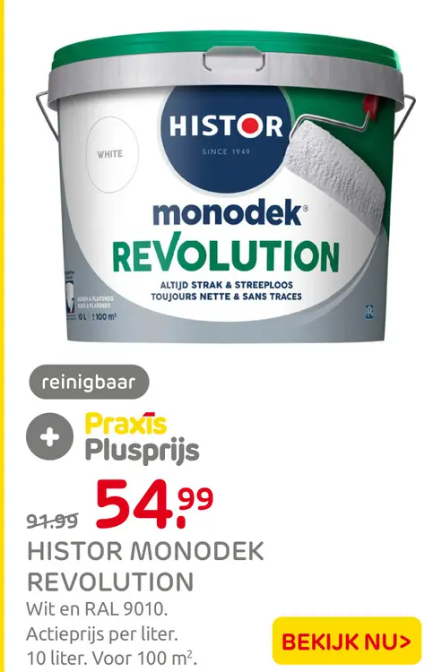 Aanbieding: Histor monodek revolution