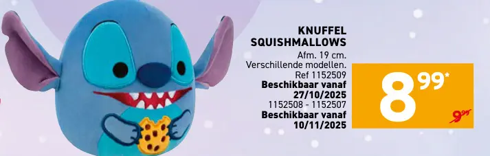 Aanbieding: Knuffel SQUISHMALLOWS