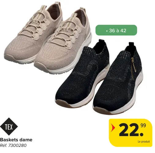 Offre: Baskets dame