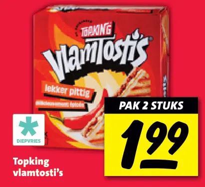 Aanbieding: Vlamtosti's