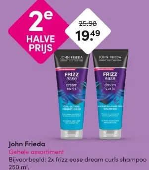Aanbieding: John Frieda Gehele assortiment