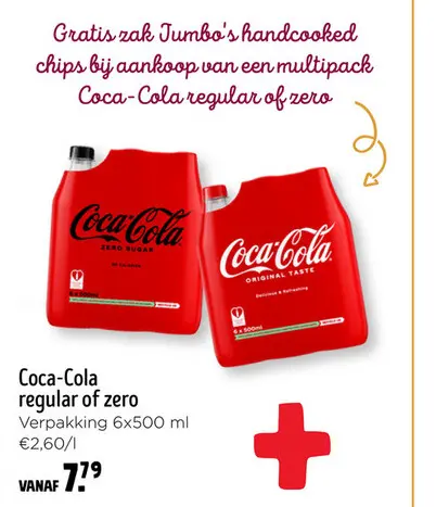 Promotie: Coca-Cola regular of zero