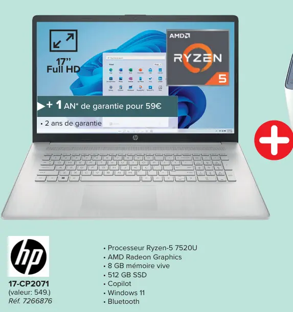 Offre: Hp 17-cp2071