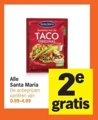 Aanbieding: Alle Santa Maria