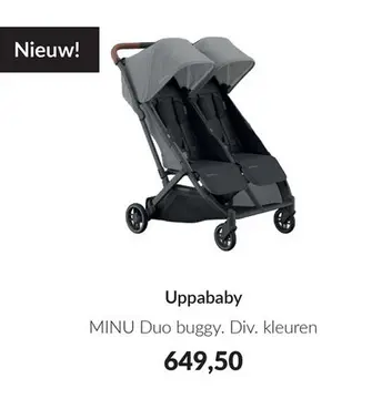 Aanbieding: MINU Duo buggy