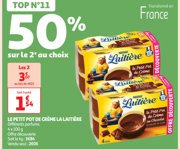 Aanbieding: LE PETIT POT DE CRÈME LA LAITIÈRE