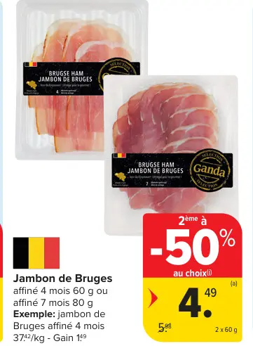 Offre: Jambon de Bruges