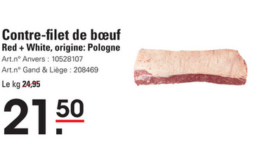 Offre: Contre-filet de bœuf