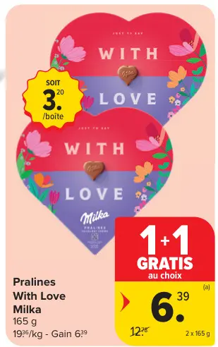 Offre: Pralines With Love