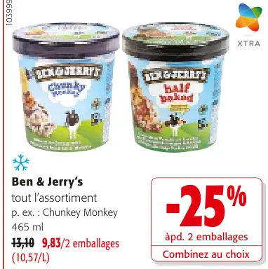 Offre: Ben & Jerry's