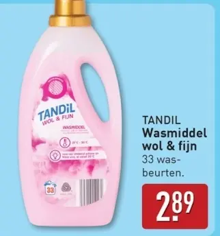 Aanbieding: Wasmiddel wol & fijn