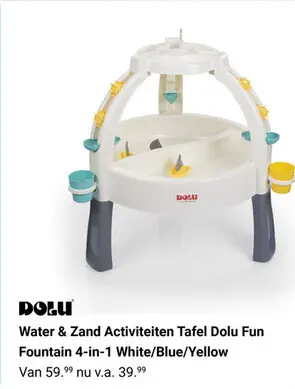 Aanbieding: Water & Zand Activiteiten Tafel Dolu Fun Foun