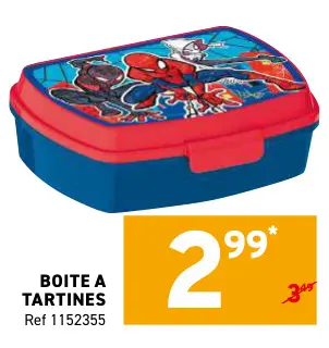 Offre: Boite a tartines