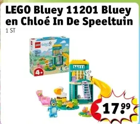 Aanbieding: Bluey 11201 Bluey en Chloé In De Speeltuin