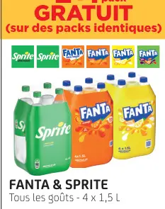 Offre: Fanta & Sprite