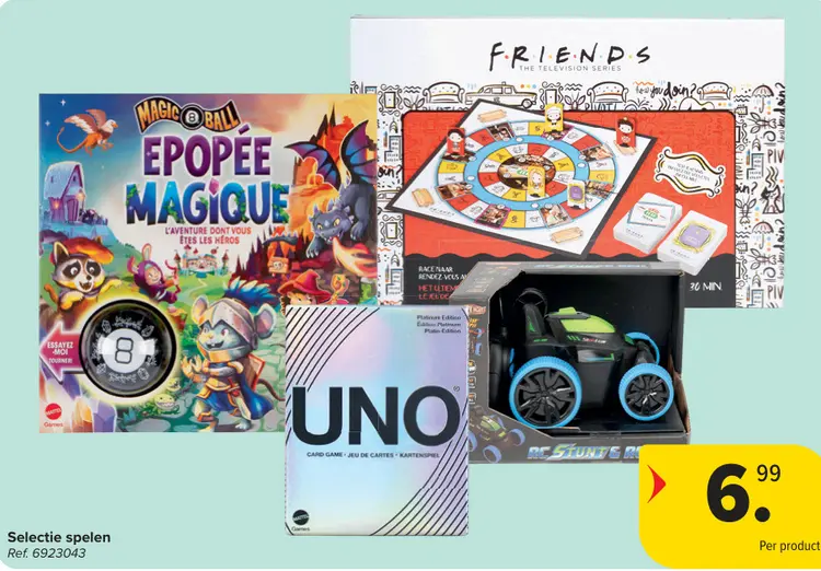 Promotie: Selectie spelen