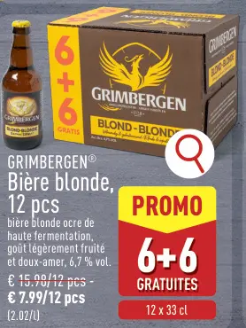 Offre: Bière blonde