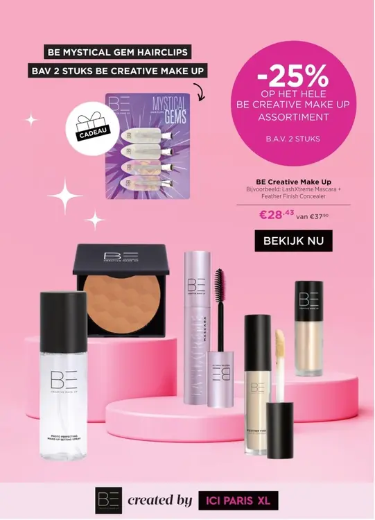 Aanbieding: BE Creative Make Up