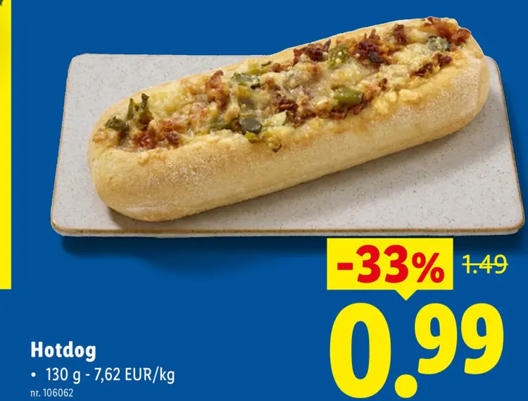 Promotie: Hotdog