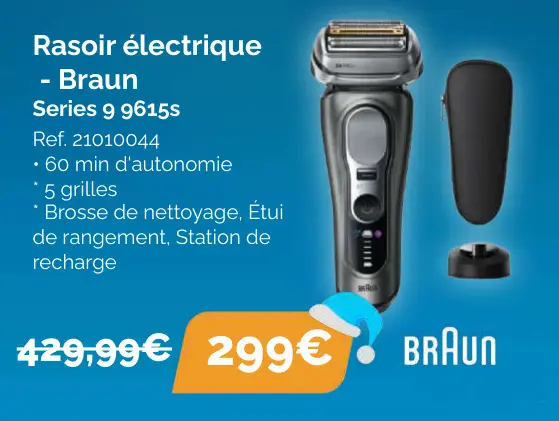 Offre: Rasoir électrique - Braun Series 9 9615s