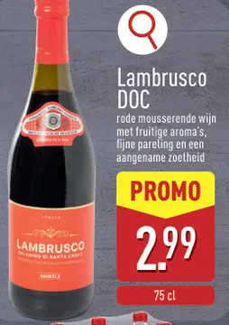 Aanbieding: Lambrusco DOC