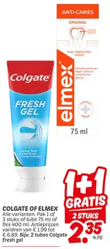 Aanbieding: Colgate of Elmex