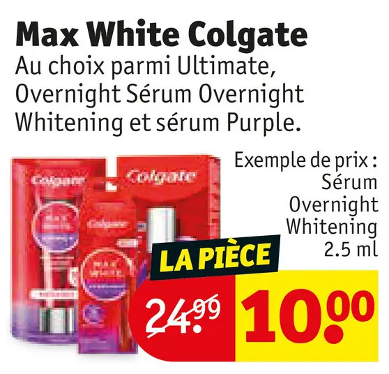 Offre: Max White