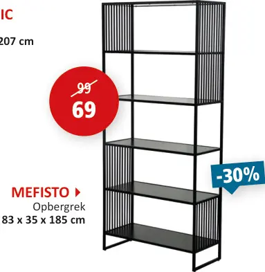 Promotie: MEFISTO Opbergrek