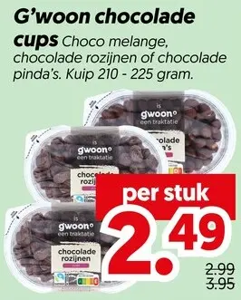 Aanbieding: Chocolade cups