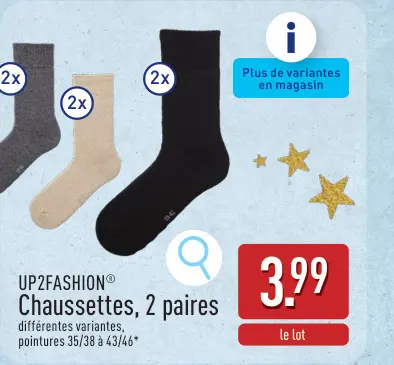 Offre: Chaussettes