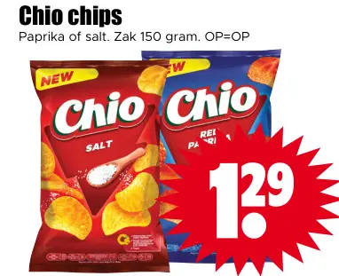 Aanbieding: Chio chips