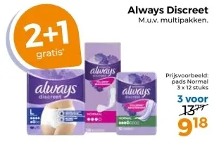 Aanbieding: Always Discreet