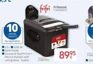 Offre: Friteuse