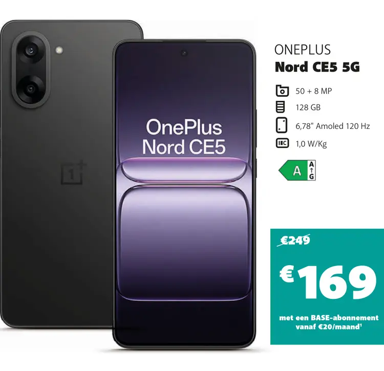 Promotie: Nord CE5 5G