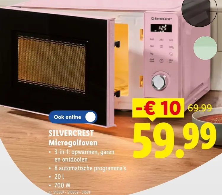 Promotie: Microgolfoven