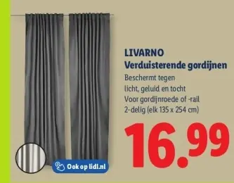 Aanbieding: Verduisterende gordijnen